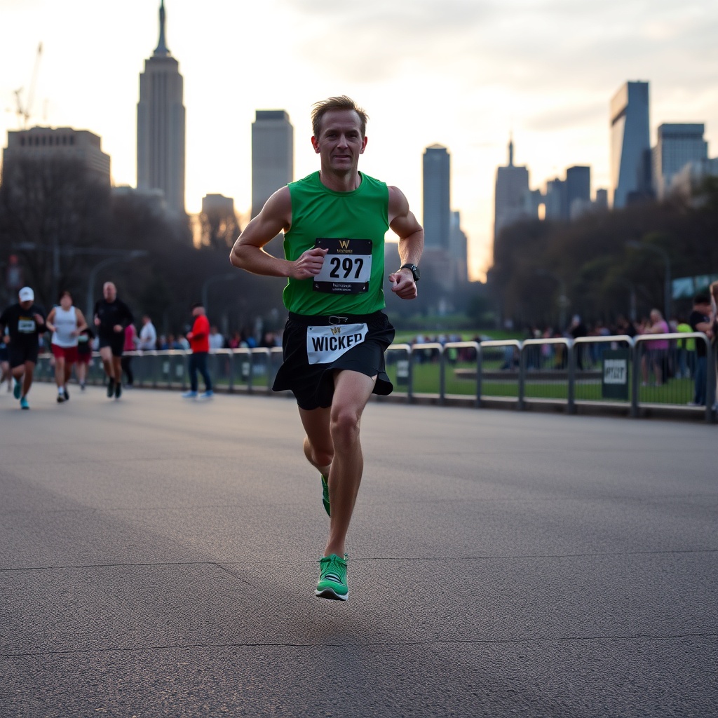 Un marathonien de broadway défie les limites après la course