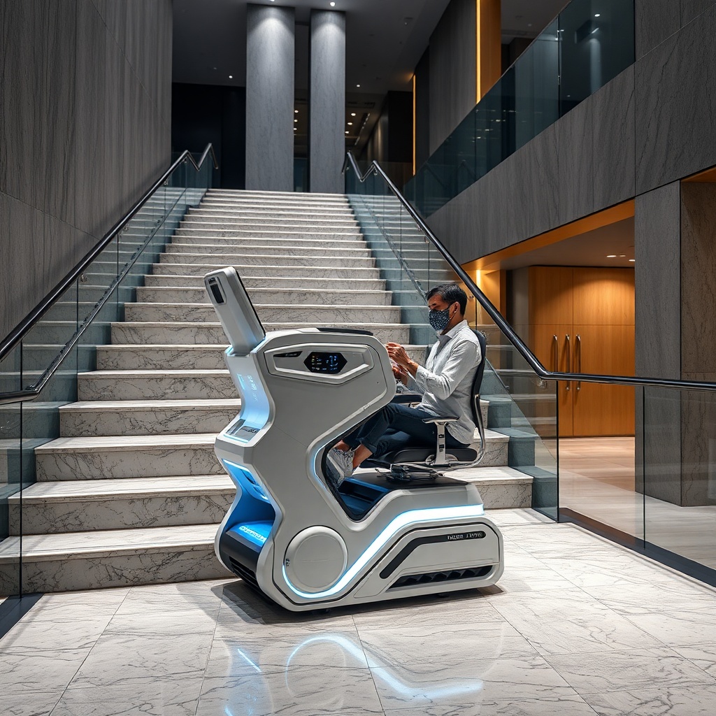 Fauteuil roulant robotisé quadrupède Toyota : la révolution de la mobilité autonome
